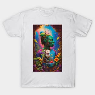 fantasy floral imagination #4 T-Shirt